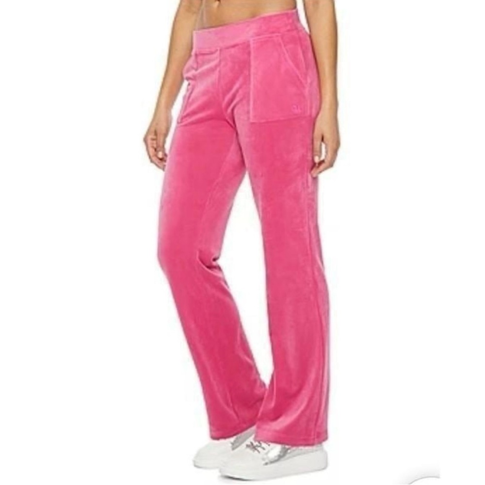 Juicy Couture Pink Velour Pants